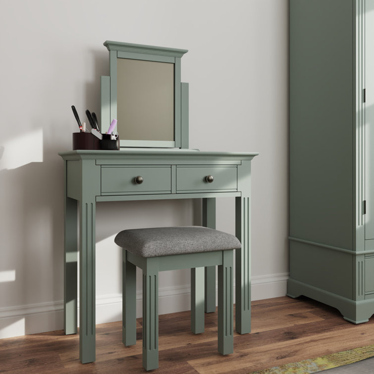 Wayfair grey deals dressing table